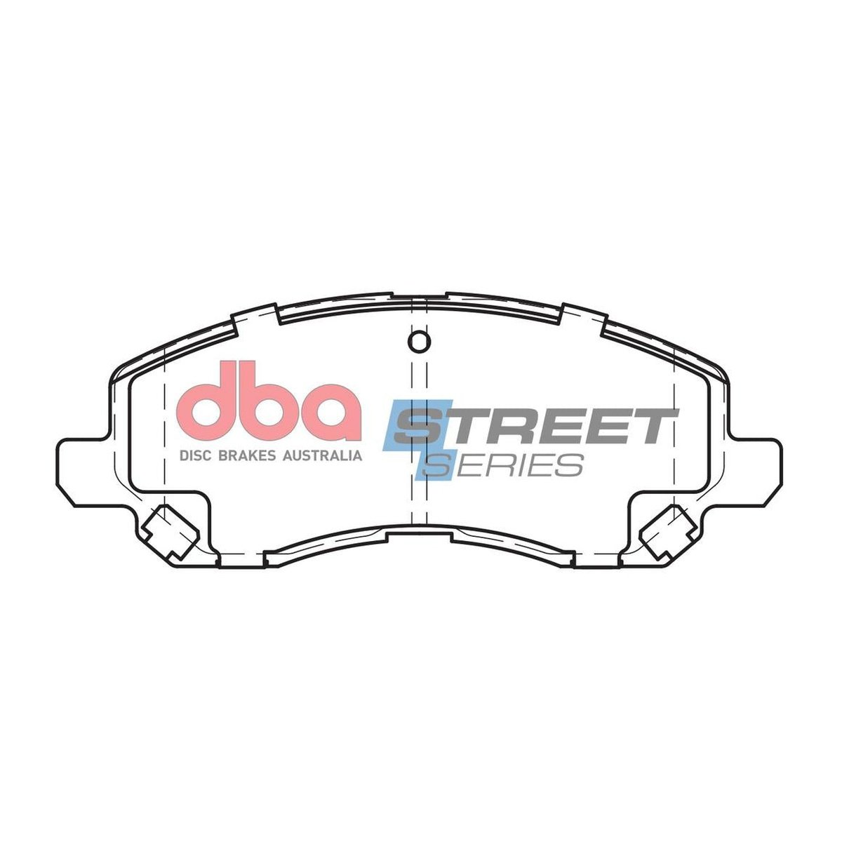 DBA Street Series Brake Pad Set Front DB1441SS