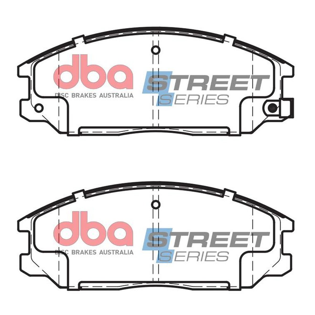 DBA Street Series Brake Pad Set Front DB1450SS