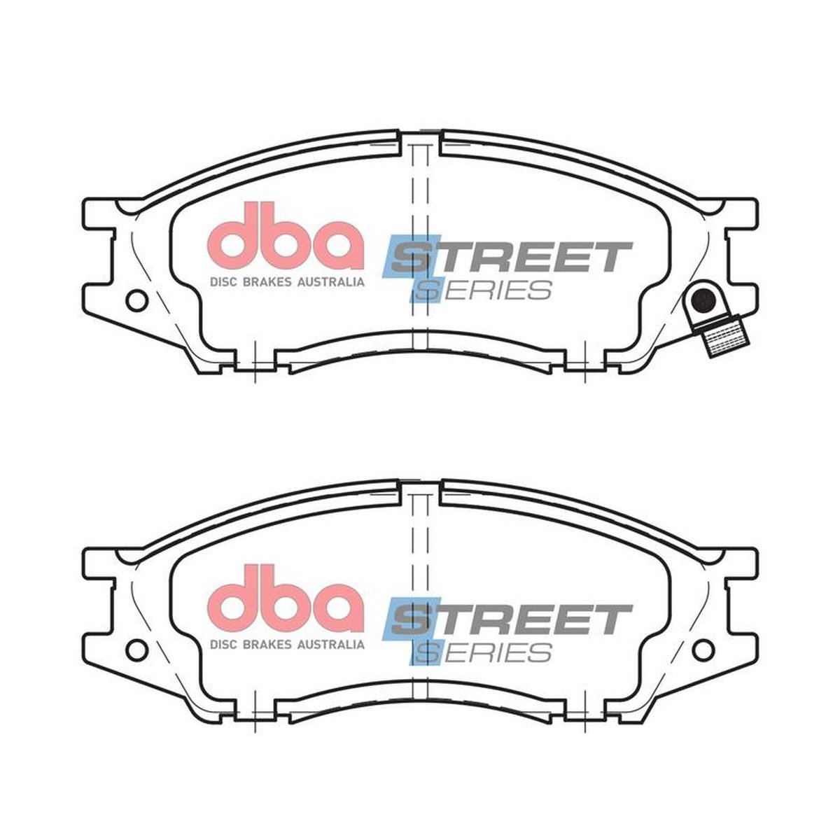DBA Street Series Brake Pad Set Front DB1454SS