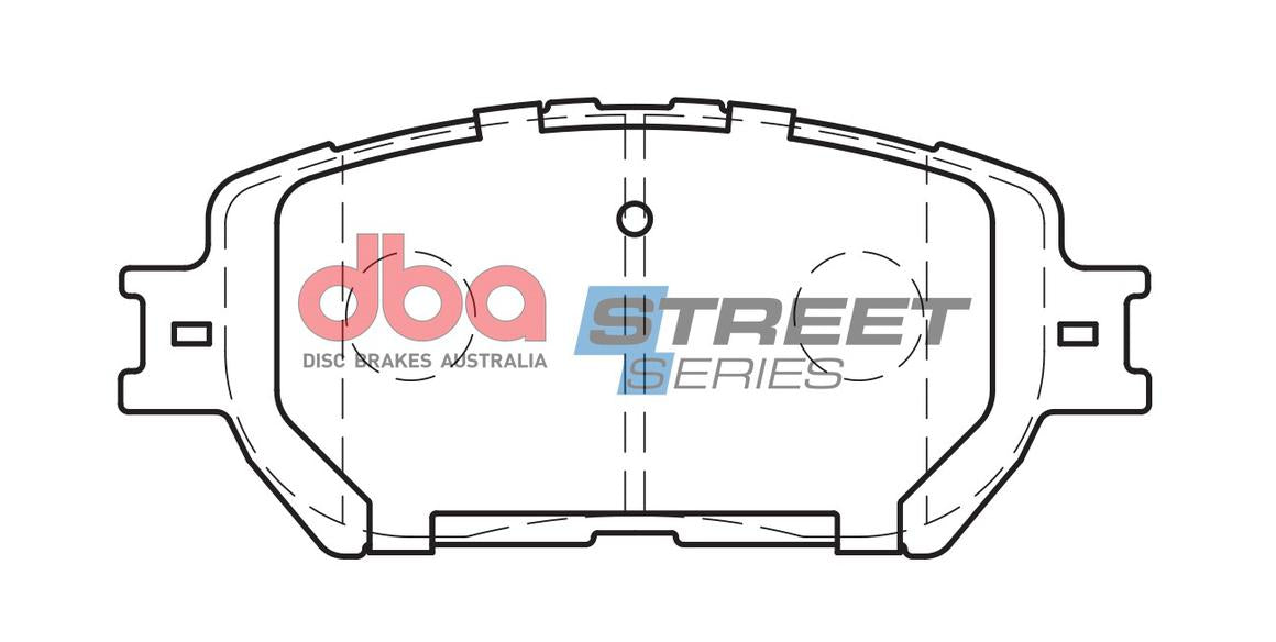 DBA Street Series Brake Pad Set Front DB1462SS