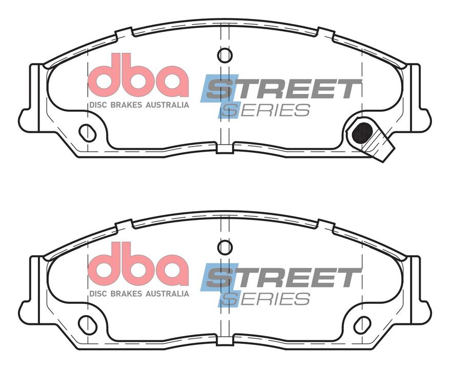 DBA Street Series Brake Pad Set Front DB1474SS