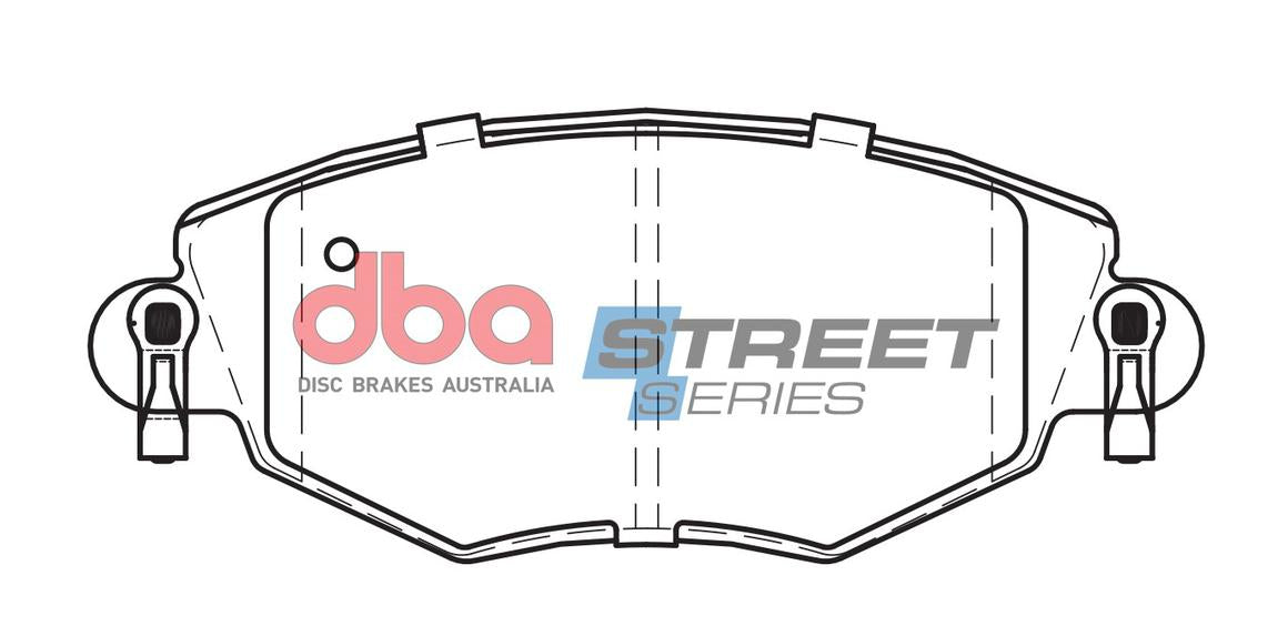 DBA Street Series Brake Pad Set Front DB1479SS