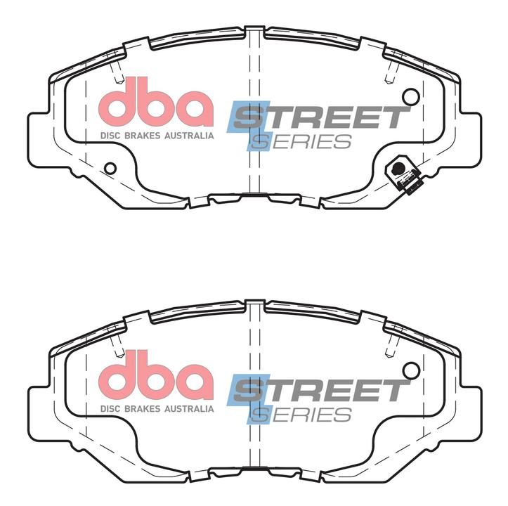 DBA Street Series Brake Pad Set Front DB1481SS