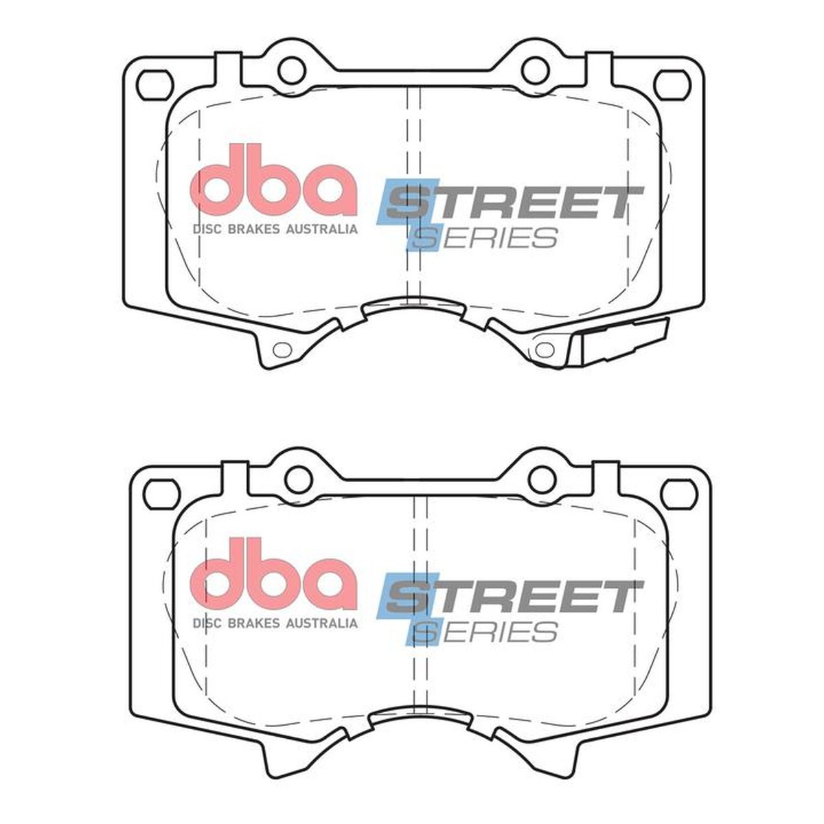 DBA Street Series Brake Pad Set Front DB1482SS