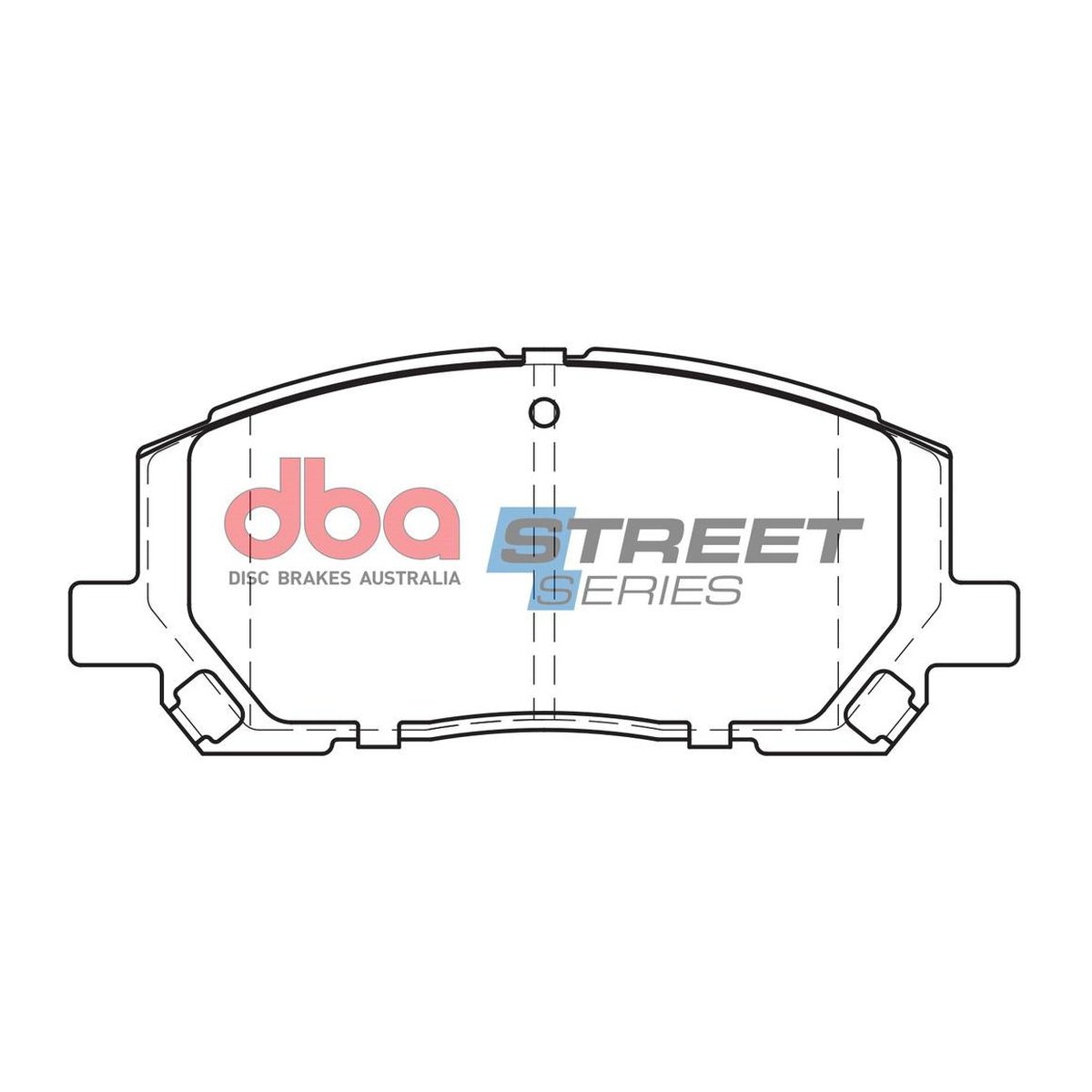 DBA Street Series Brake Pad Set Front DB1488SS