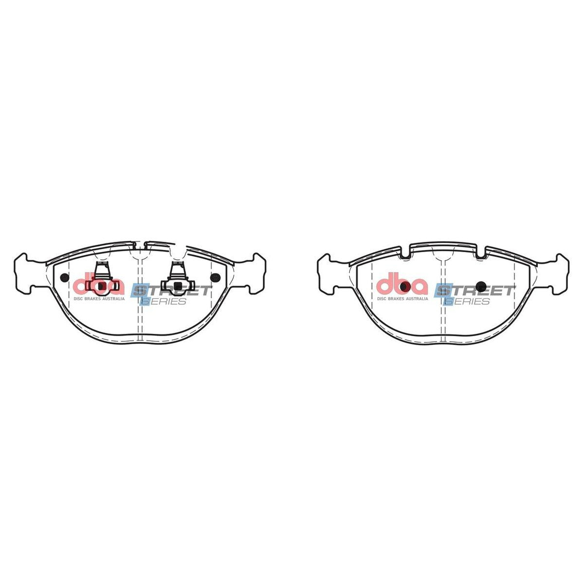 DBA Street Series Brake Pad Set Front DB1495SS