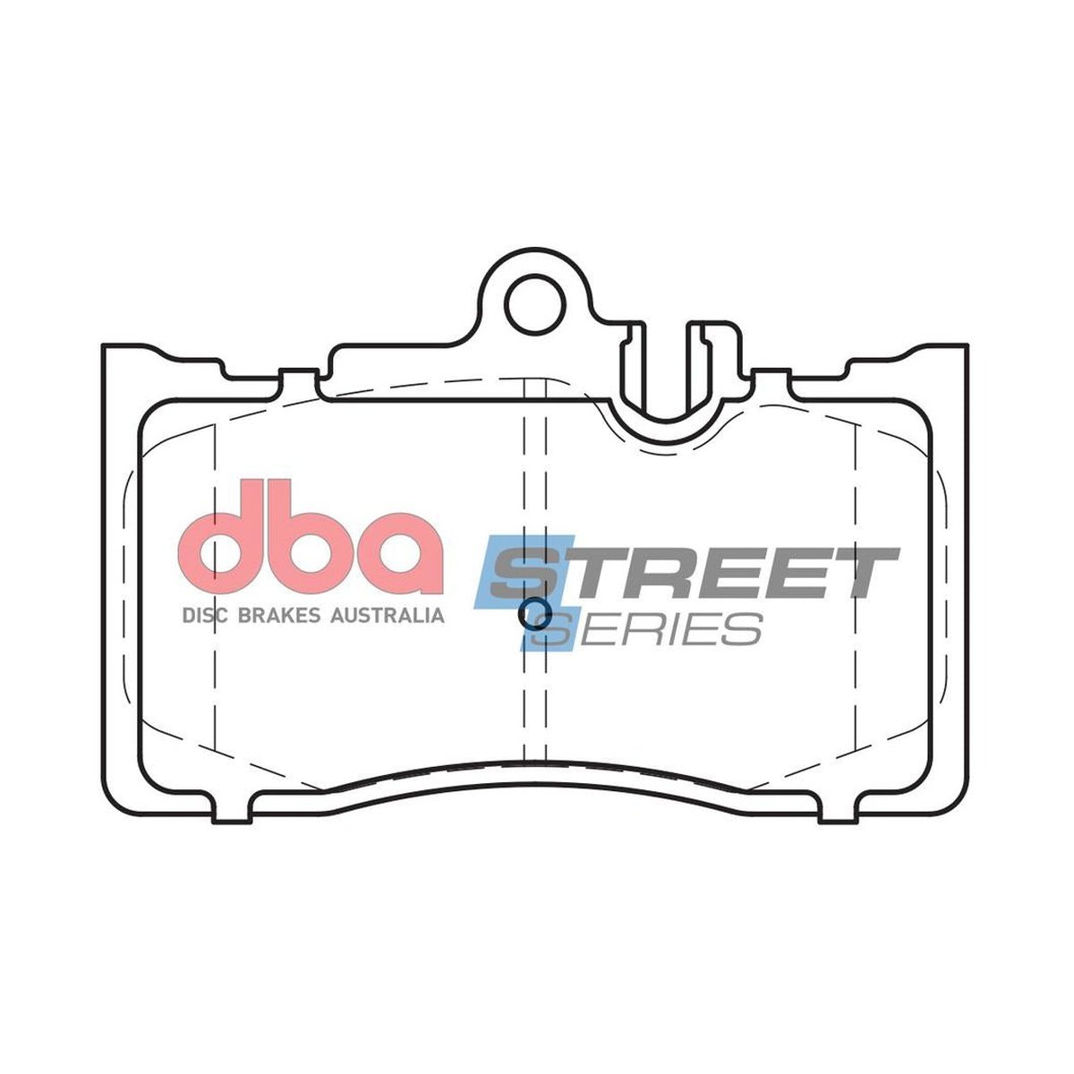 DBA Street Series Brake Pad Set Front DB1496SS