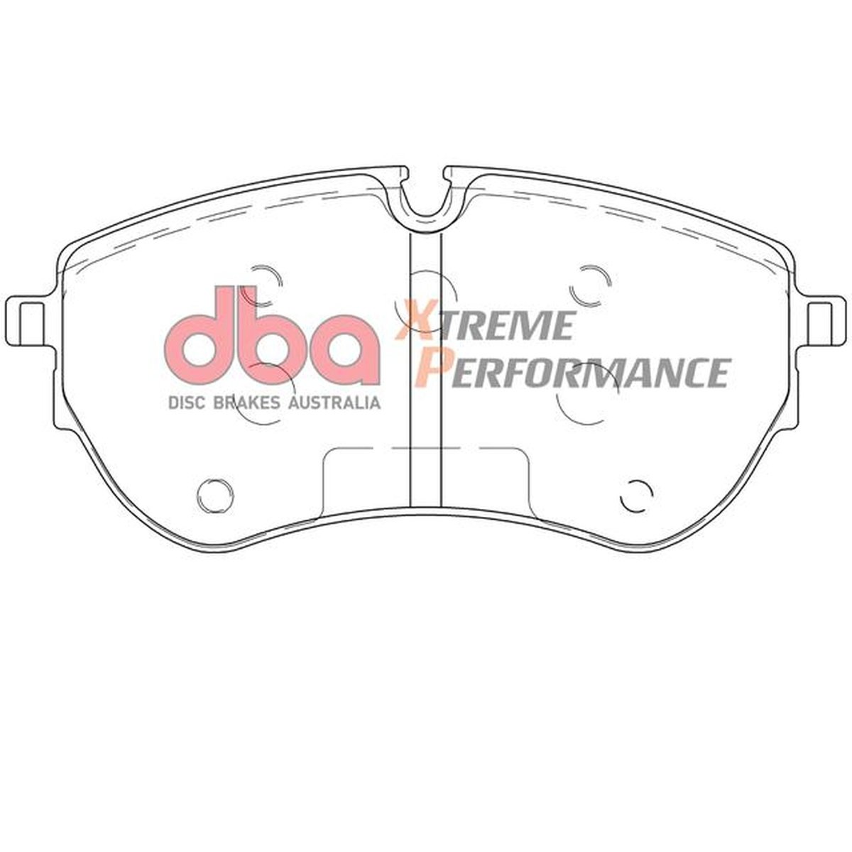DBA Xtreme Performance Brake Pad Set Front DB1501XP
