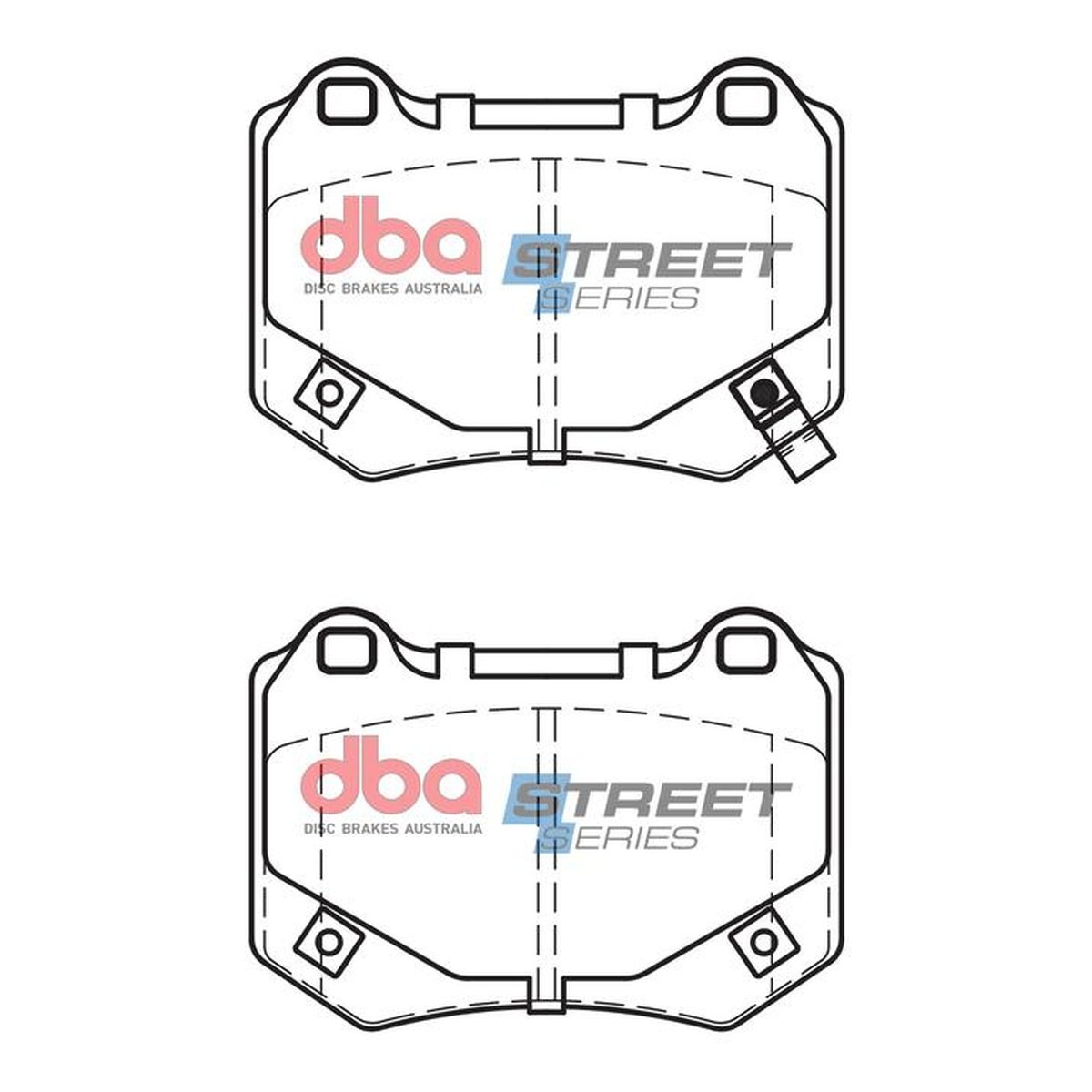 DBA Street Series Brake Pad Set DB15007SS