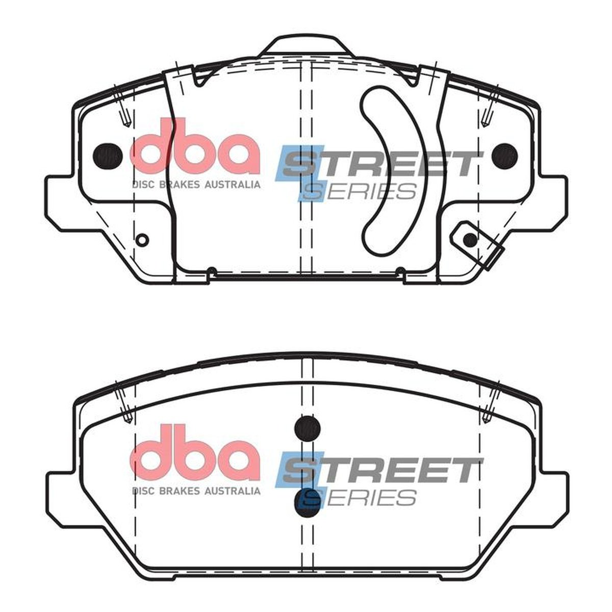 DBA Street Series Brake Pad Set DB15012SS