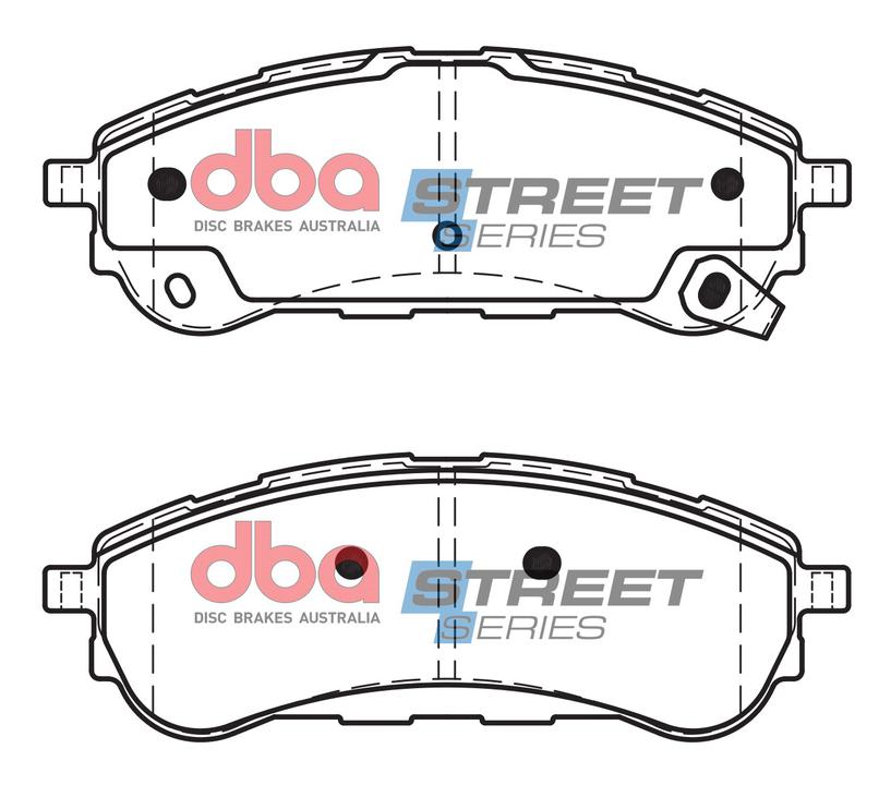 DBA Street Series Brake Pad Set DB15016SS