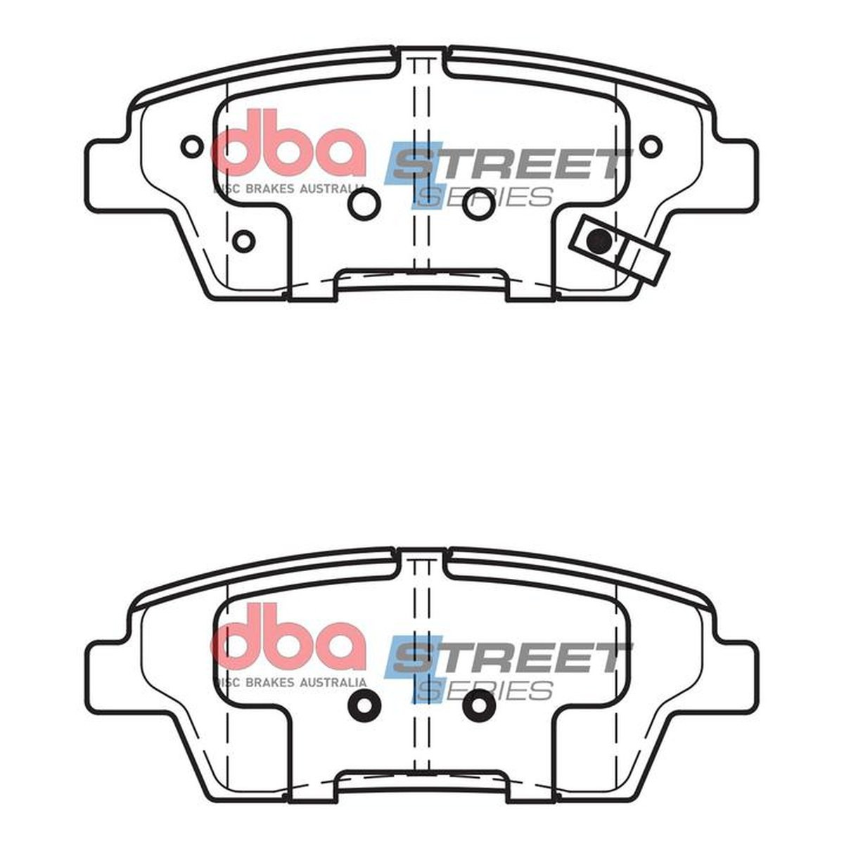 DBA Street Series Brake Pad Set DB15022SS