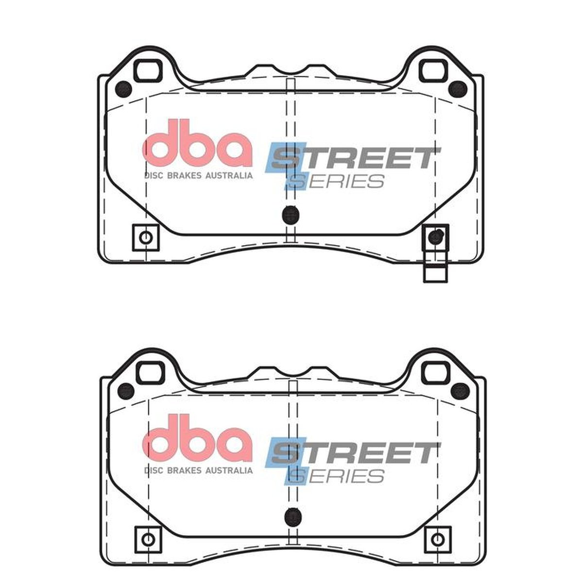 DBA Street Series Brake Pad Set DB15025SS