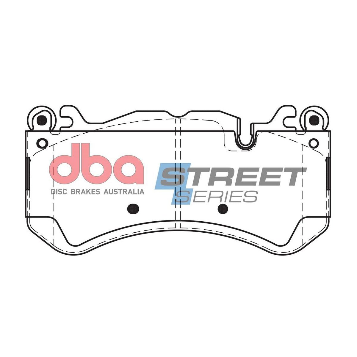 DBA Street Series Brake Pad Set DB15033SS