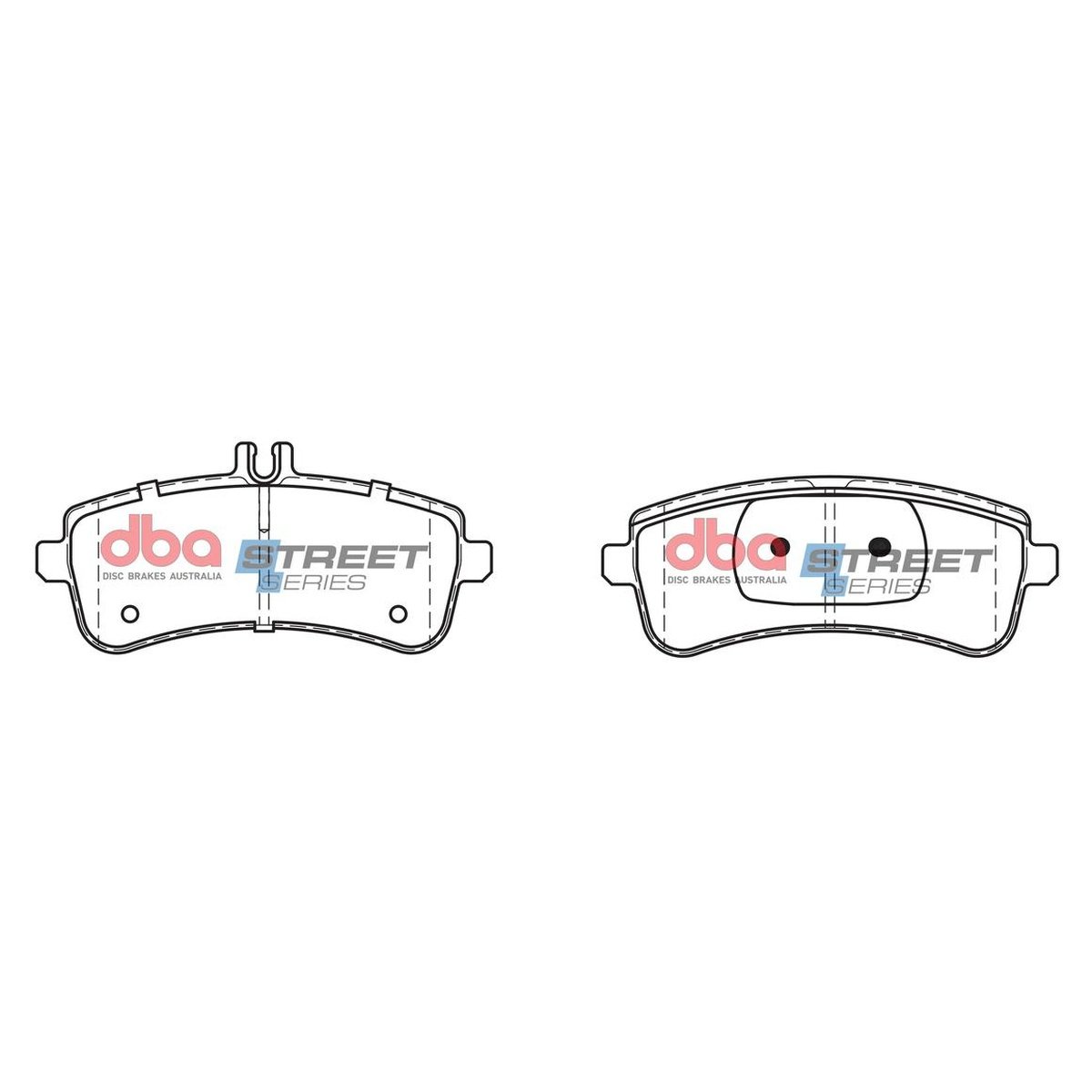 DBA Street Series Brake Pad Set DB15034SS