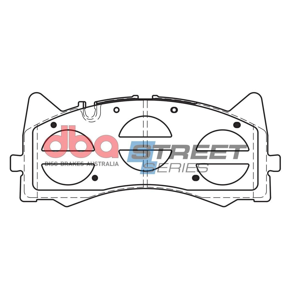DBA Street Series Brake Pad Set DB15035SS