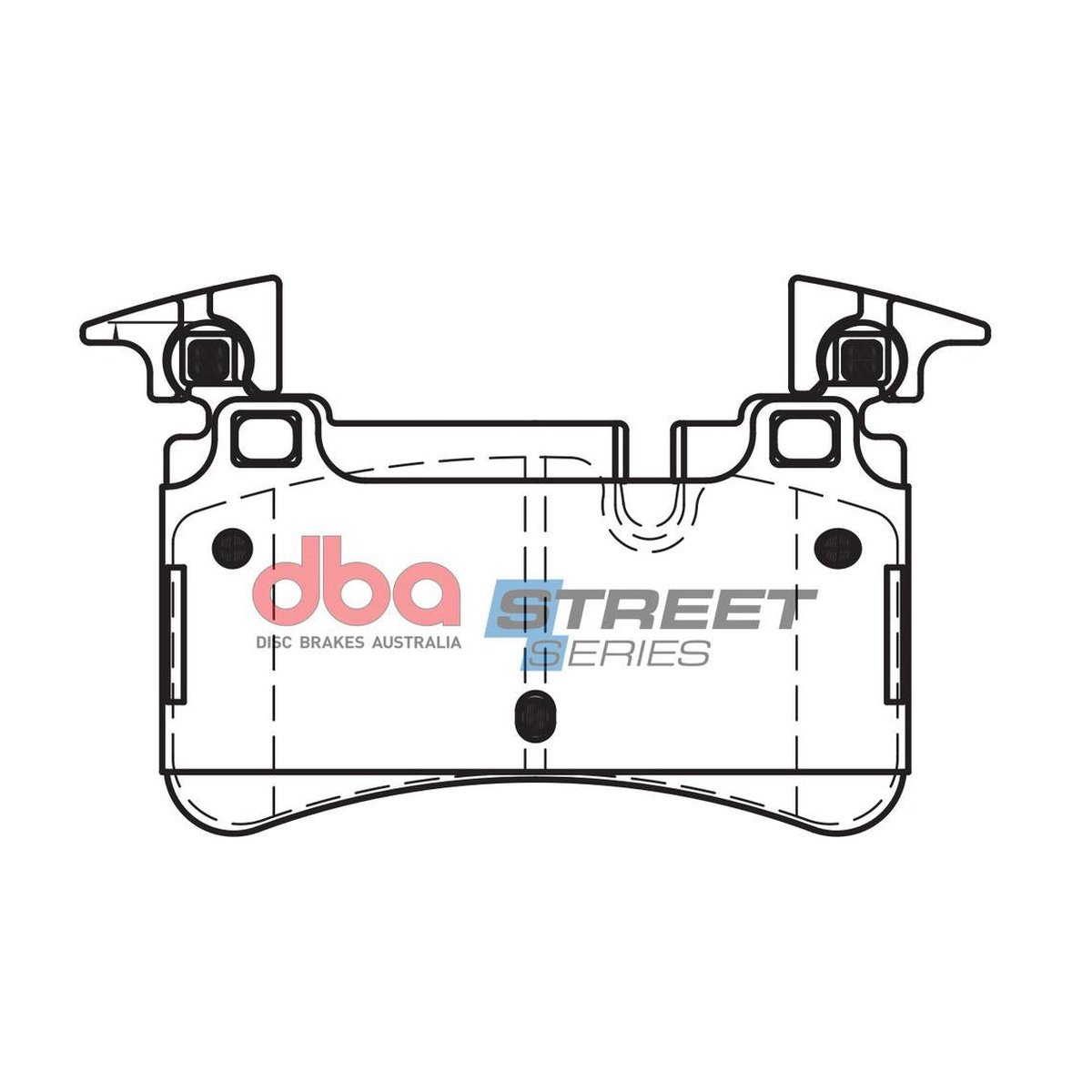DBA Street Series Brake Pad Set DB15037SS