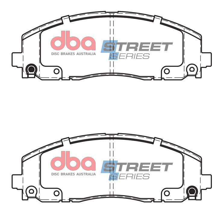 DBA Street Series Brake Pad Set DB15038SS