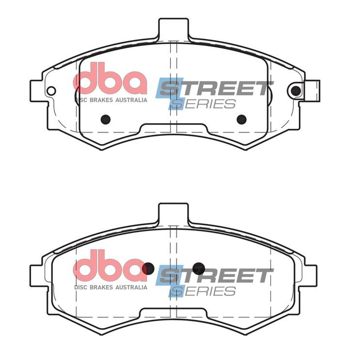 DBA Street Series Brake Pad Set Front DB1503SS