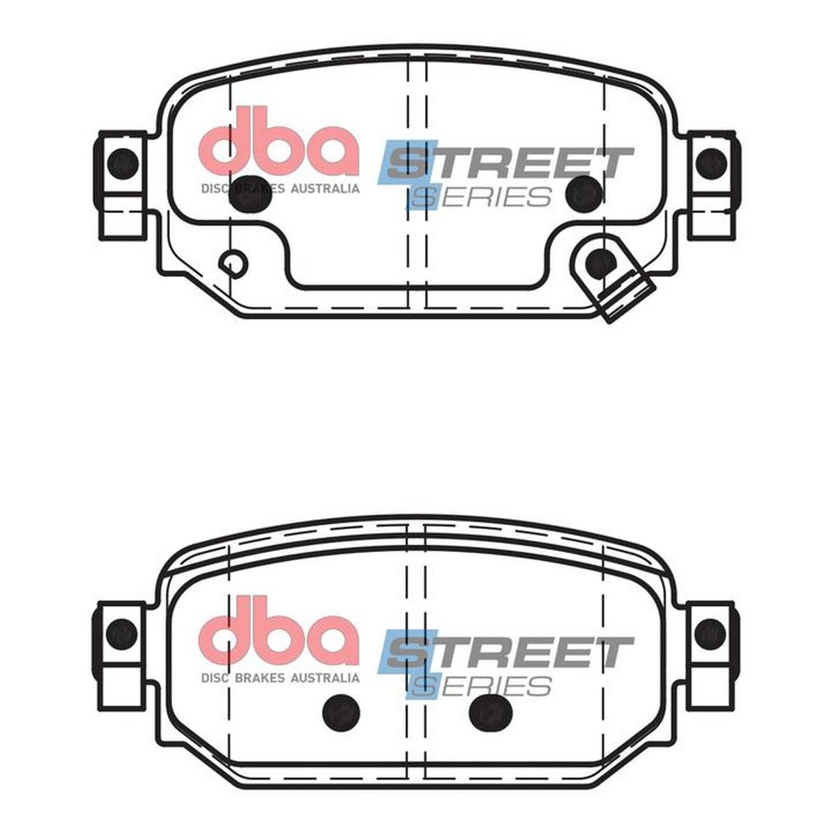 DBA Street Series Brake Pad Set DB15045SS