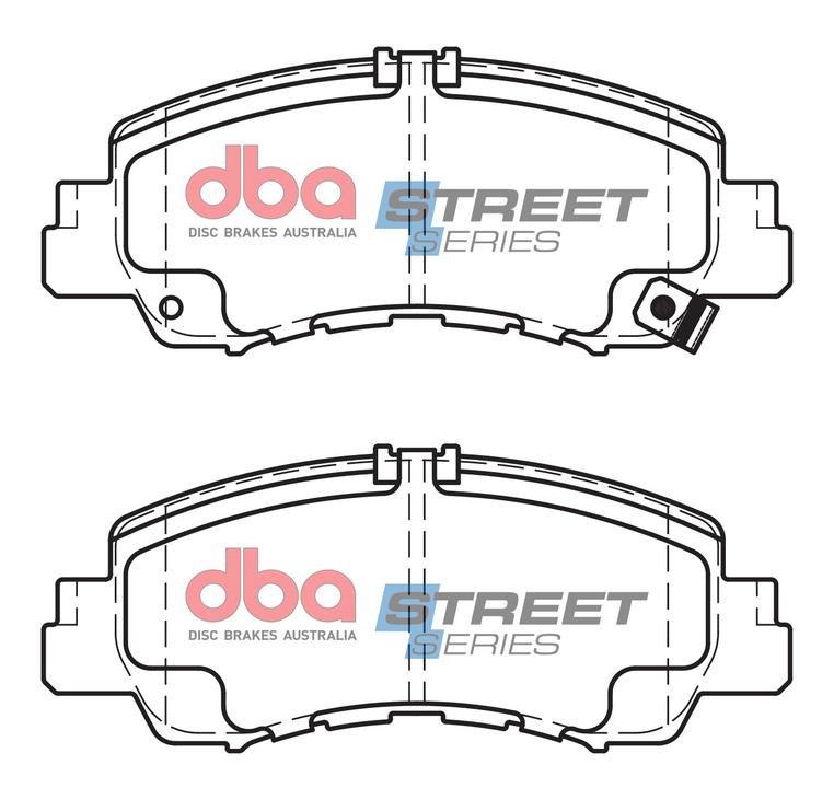 DBA Street Series Brake Pad Set DB15048SS