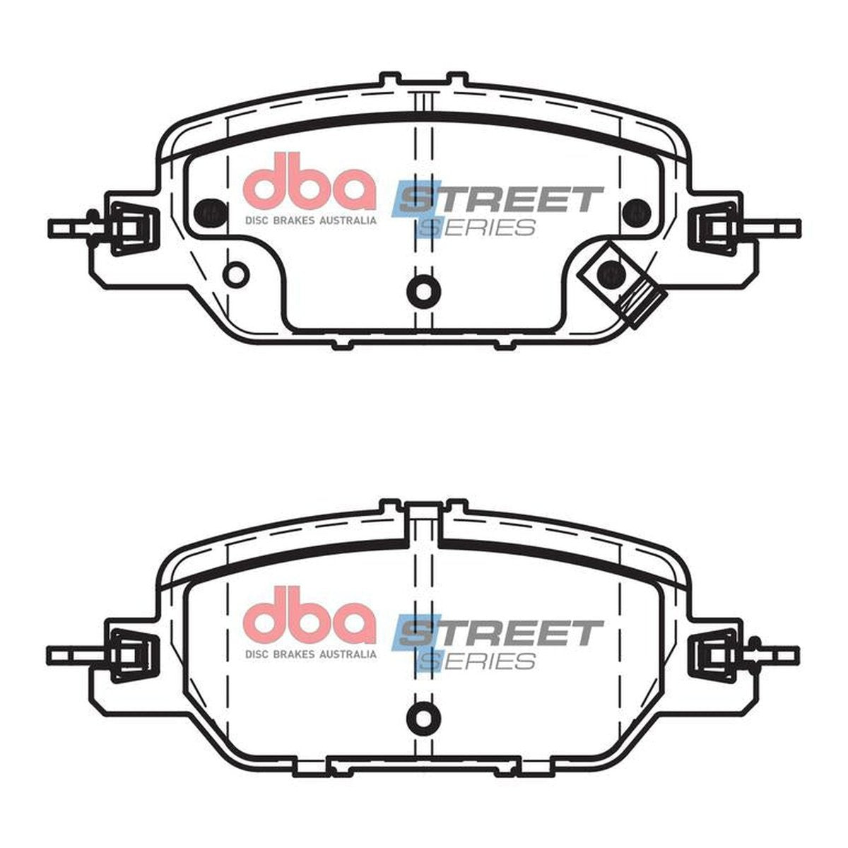 DBA Street Series Brake Pad Set DB15054SS