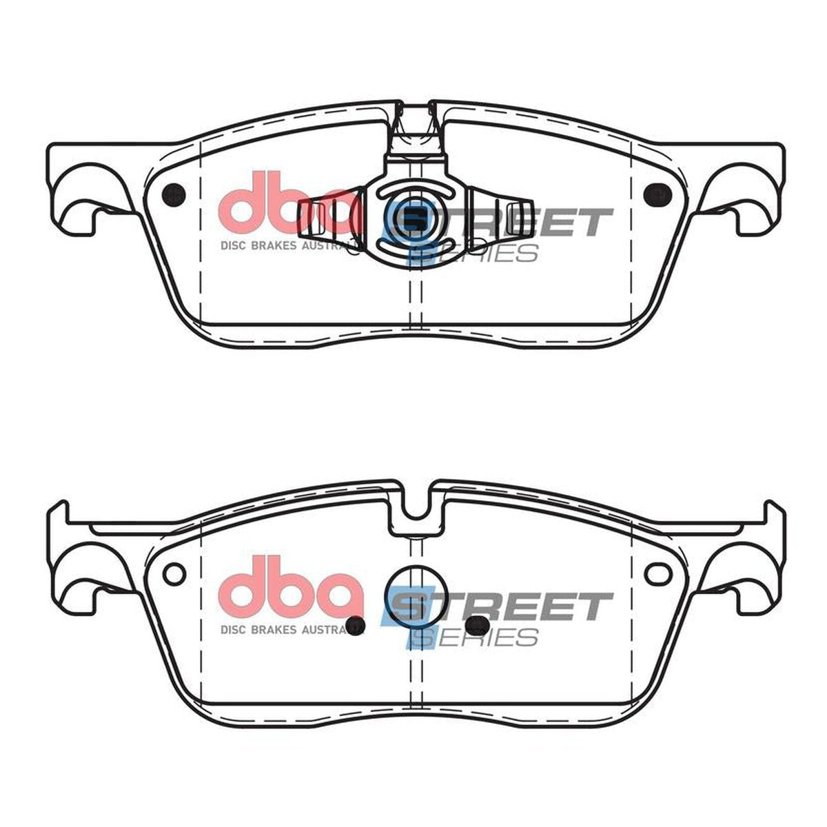 DBA Street Series Brake Pad Set DB15058SS