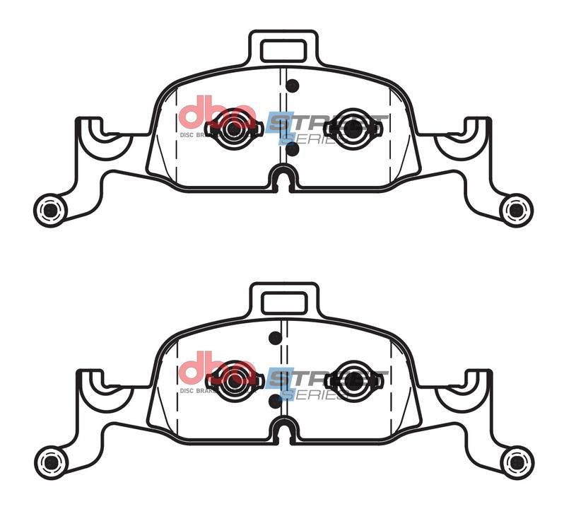 DBA Street Series Brake Pad Set DB15060SS