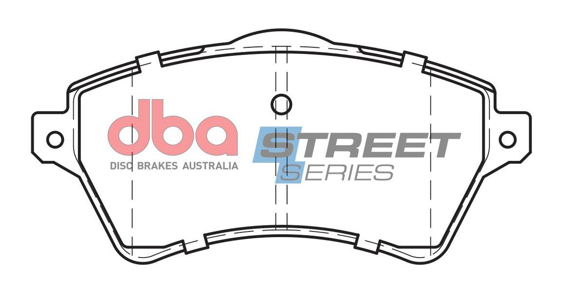 DBA Street Series Brake Pad Set Front DB1506SS