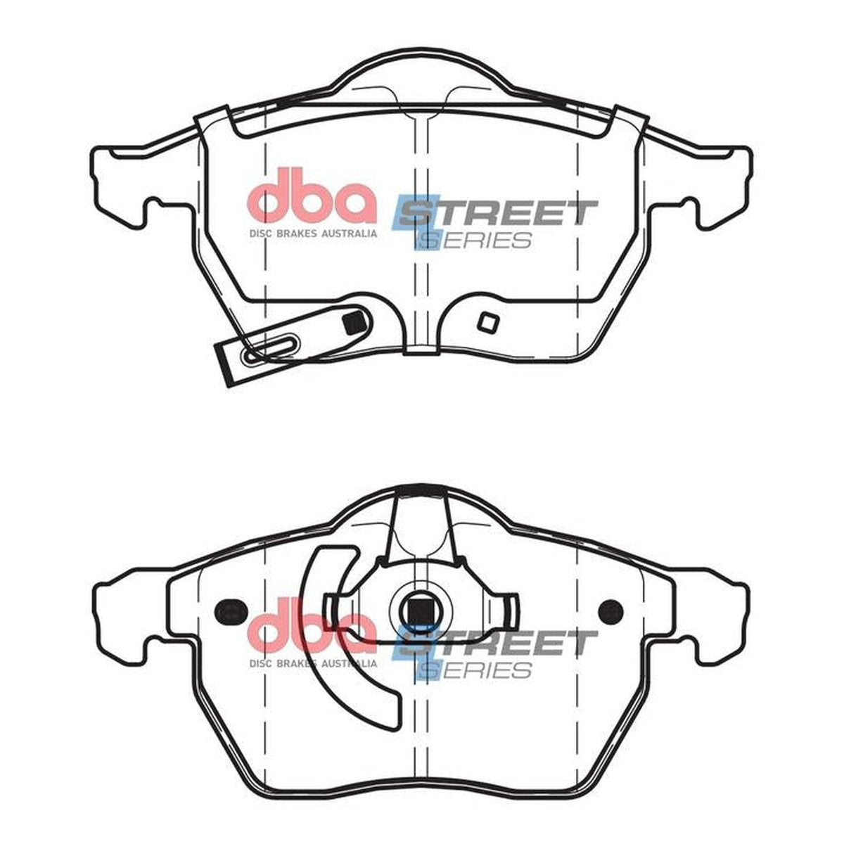 DBA Street Series Brake Pad Set Front DB1510SS