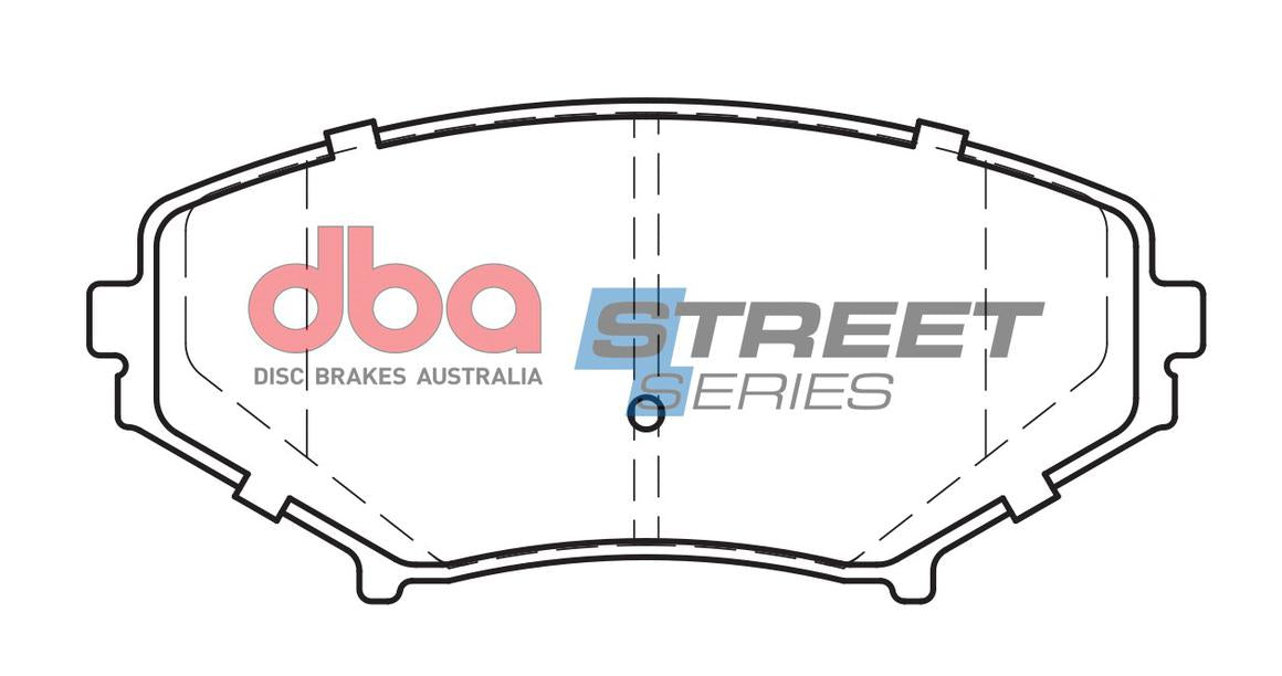 DBA Street Series Brake Pad Set Front DB1513SS