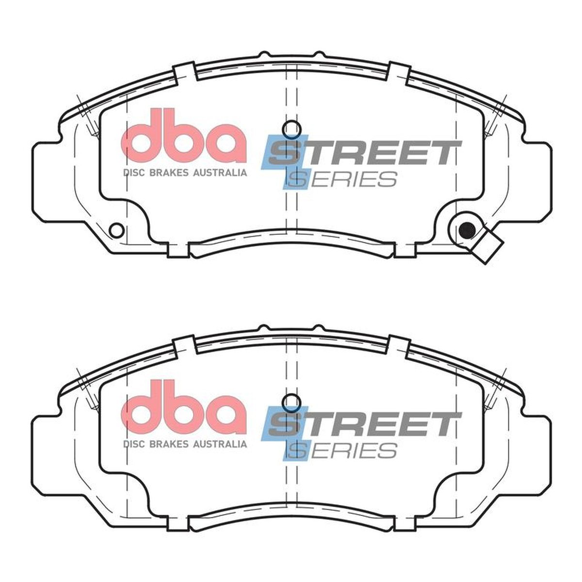 DBA Street Series Brake Pad Set Front DB1515SS