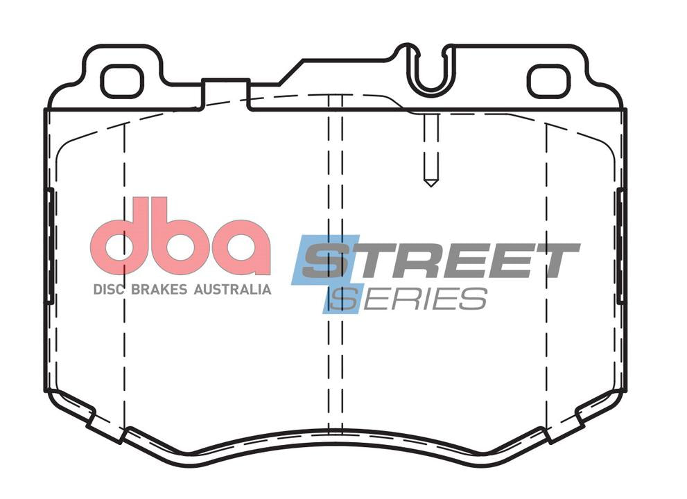 DBA Street Series Brake Pad Set DB15182SS