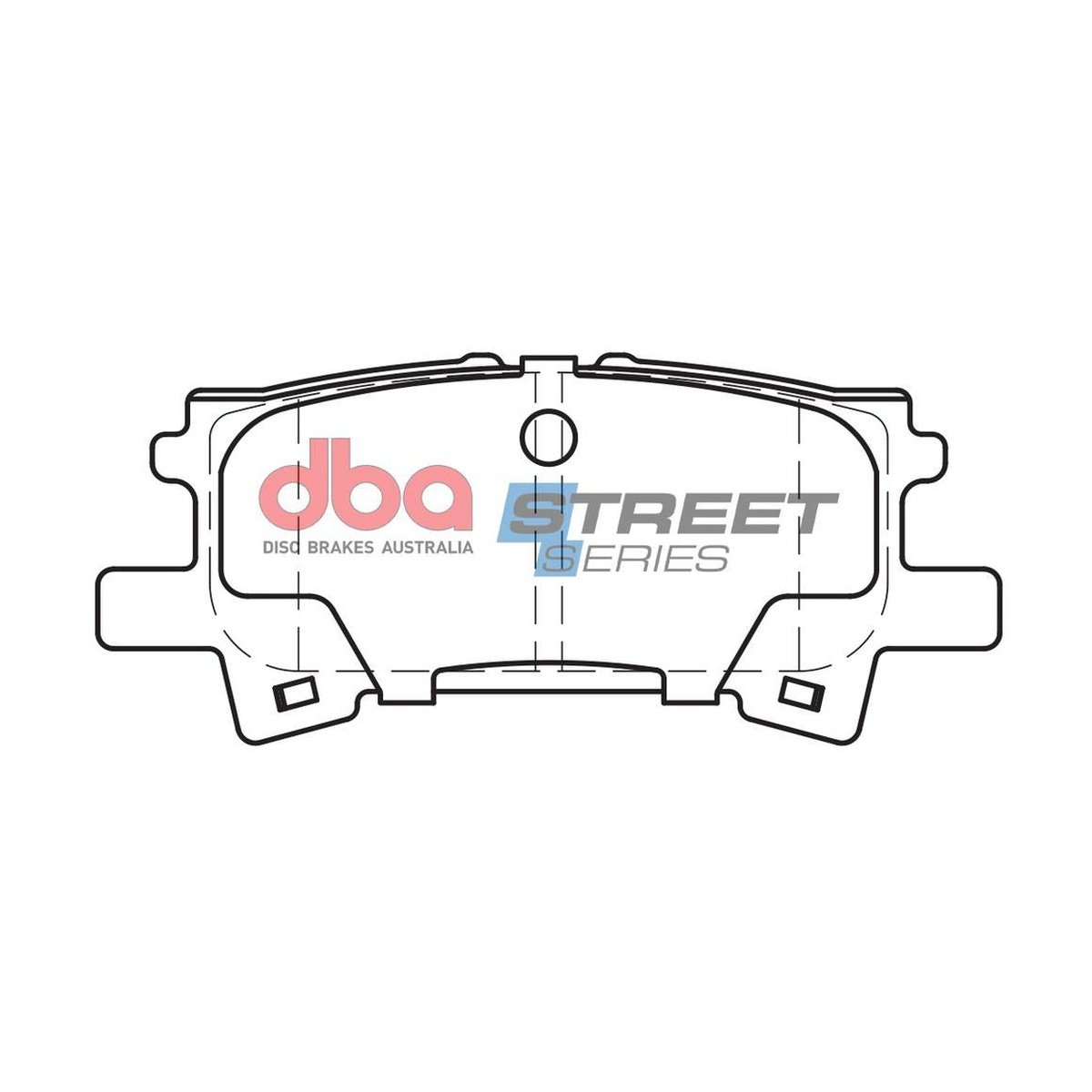 DBA Street Series Brake Pad Set Rear DB1518SS