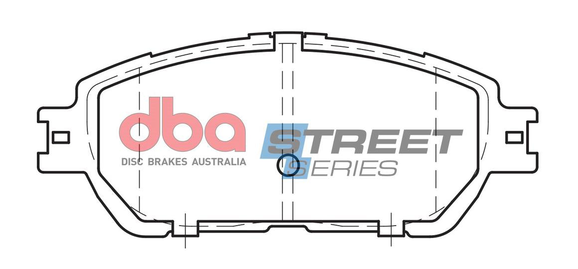 DBA Street Series Brake Pad Set Front DB1519SS