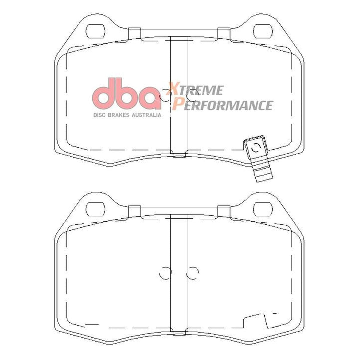 DBA Xtreme Performance Brake Pad Set Front DB1520XP