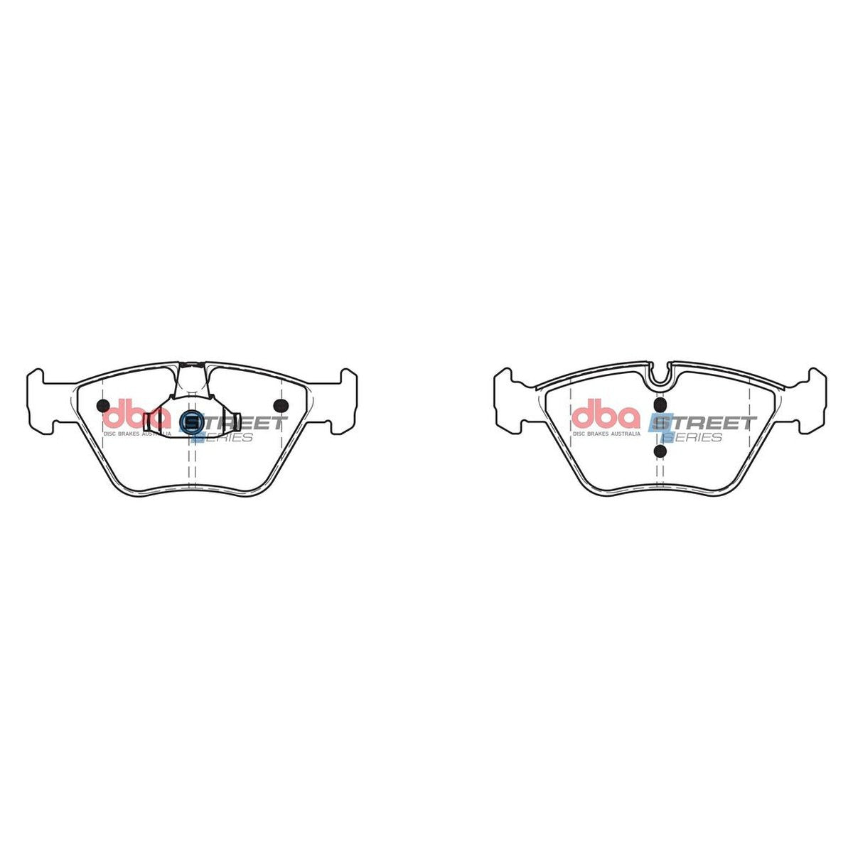 DBA Street Series Brake Pad Set Front DB1522SS