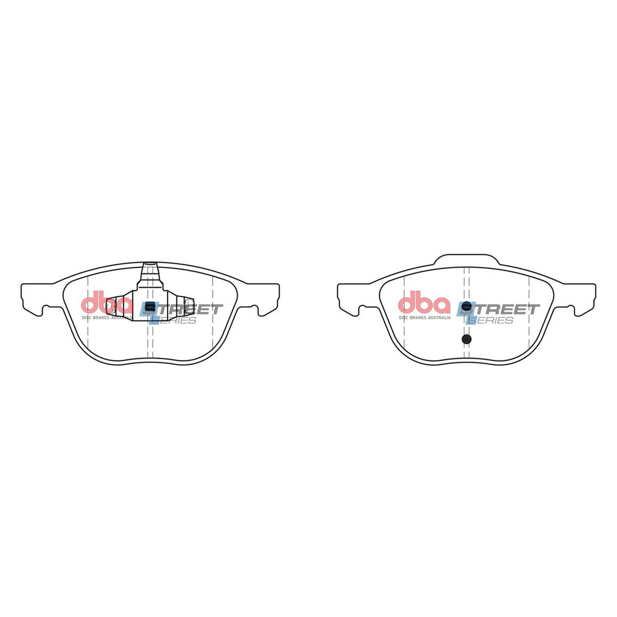 DBA Street Series Brake Pad Set Front DB1679SS
