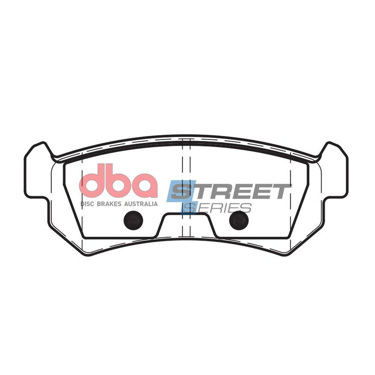 DBA Street Series Brake Pad Set Rear DB1690SS