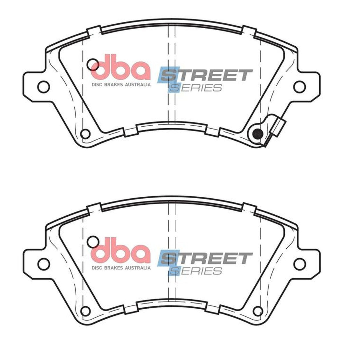 DBA Street Series Brake Pad Set Front DB1714SS