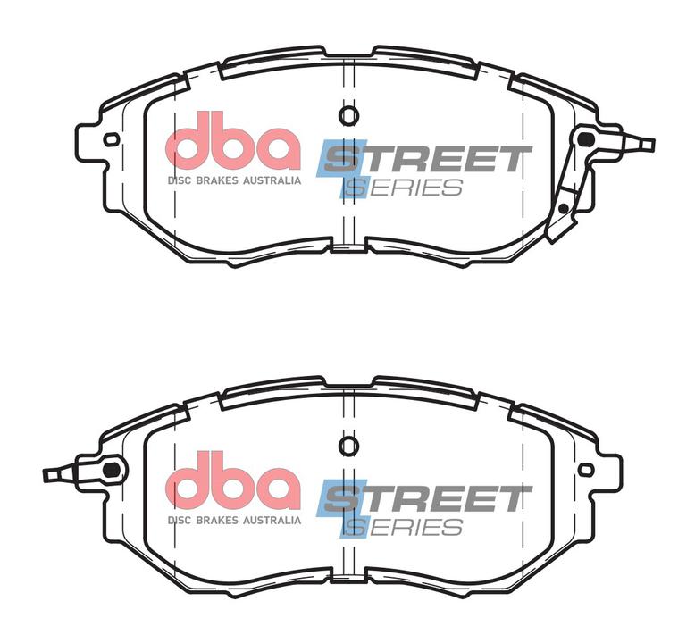 DBA Street Series Brake Pad Set Front DB1722SS