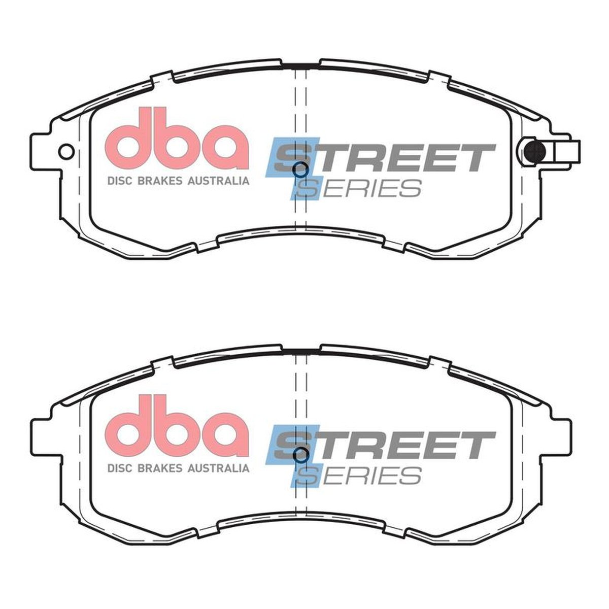 DBA Street Series Brake Pad Set Front DB1738SS