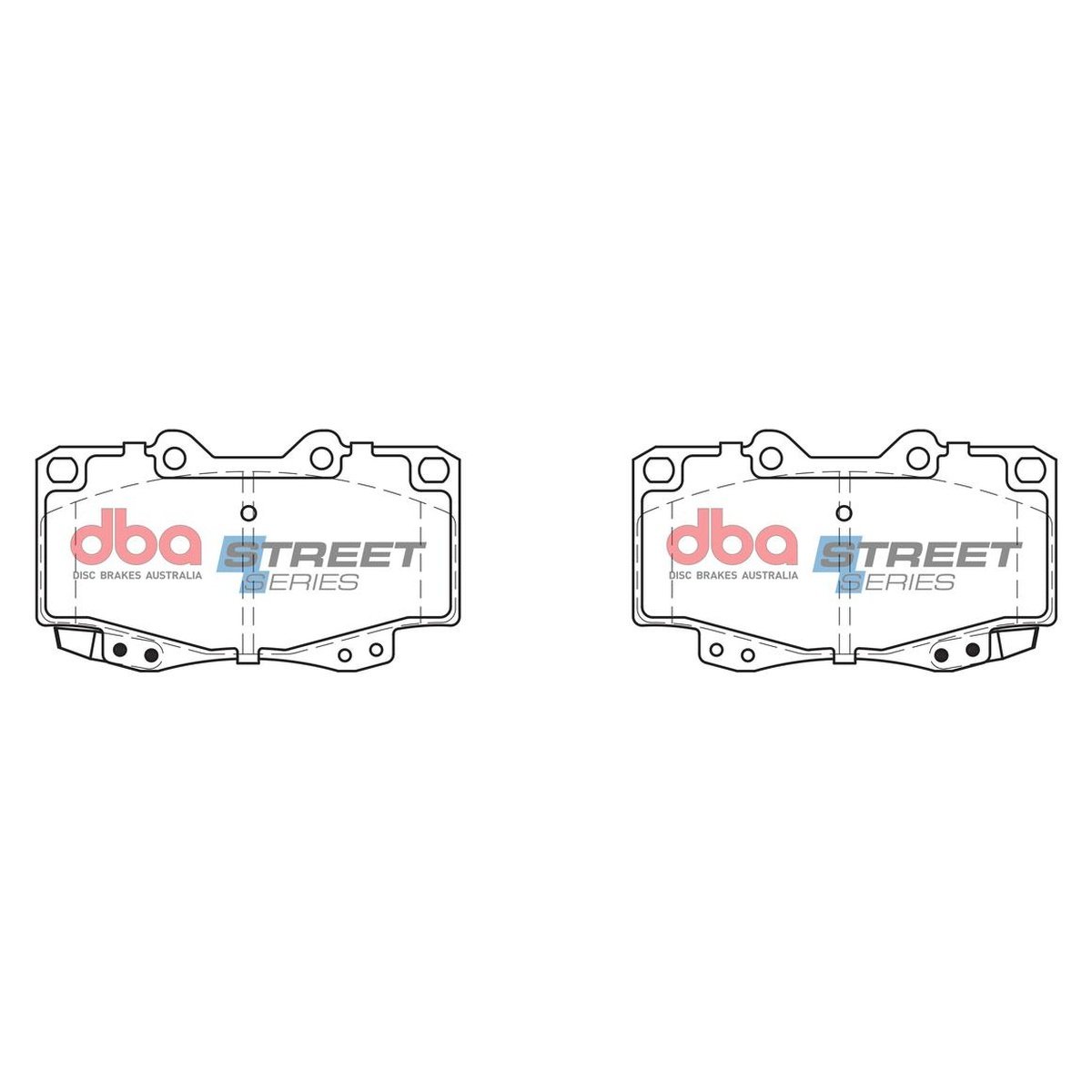 DBA Street Series Brake Pad Set Front DB1739SS