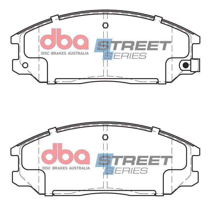 DBA Street Series Brake Pad Set Front DB1745SS