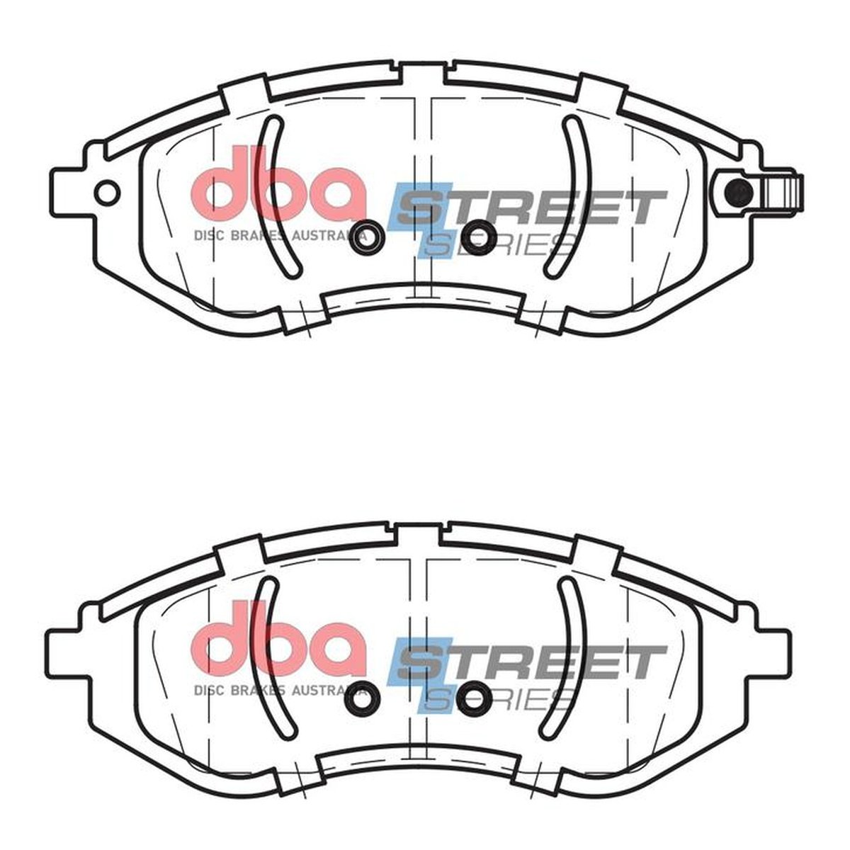 DBA Street Series Brake Pad Set Front DB1748SS