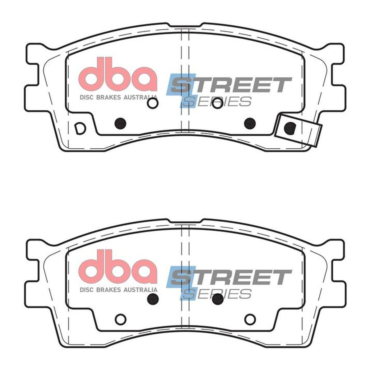 DBA Street Series Brake Pad Set Front DB1753SS