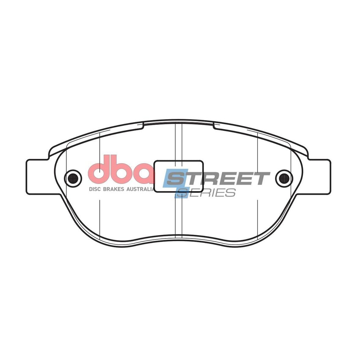 DBA Street Series Brake Pad Set Front DB1758SS