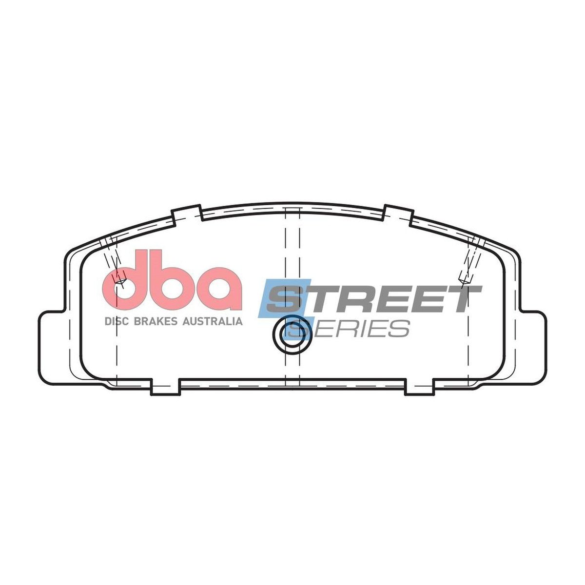 DBA Street Series Brake Pad Set Rear DB1760SS
