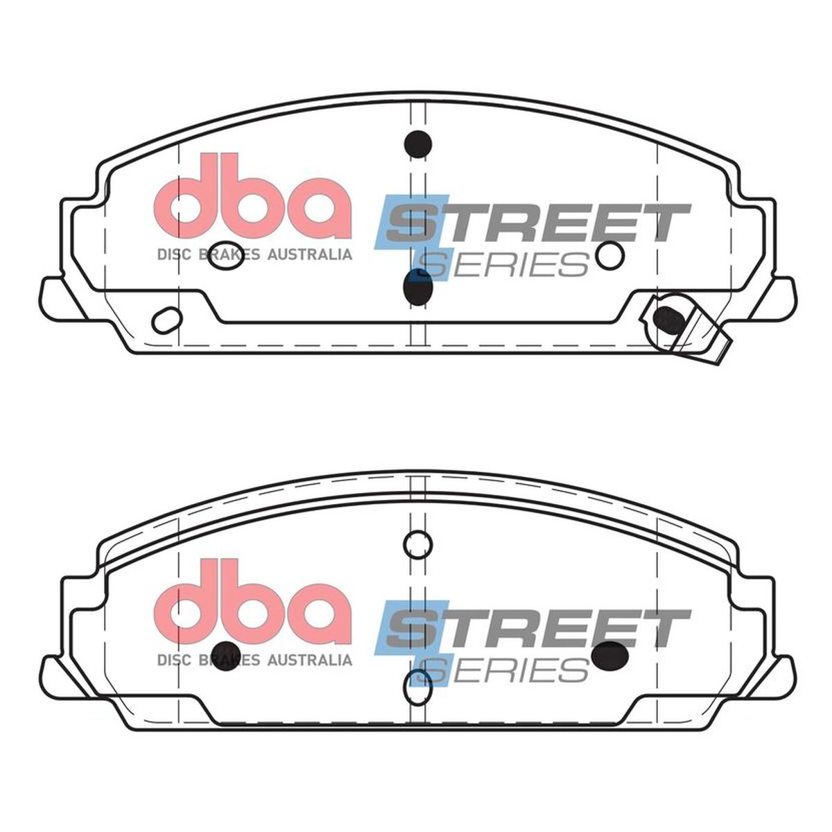DBA Street Series Brake Pad Set Front DB1765SS