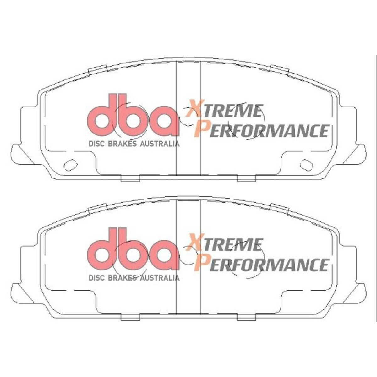 DBA Xtreme Performance Brake Pad Set Front DB1765XP